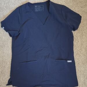 Figs Women's Navy Blue Shirt